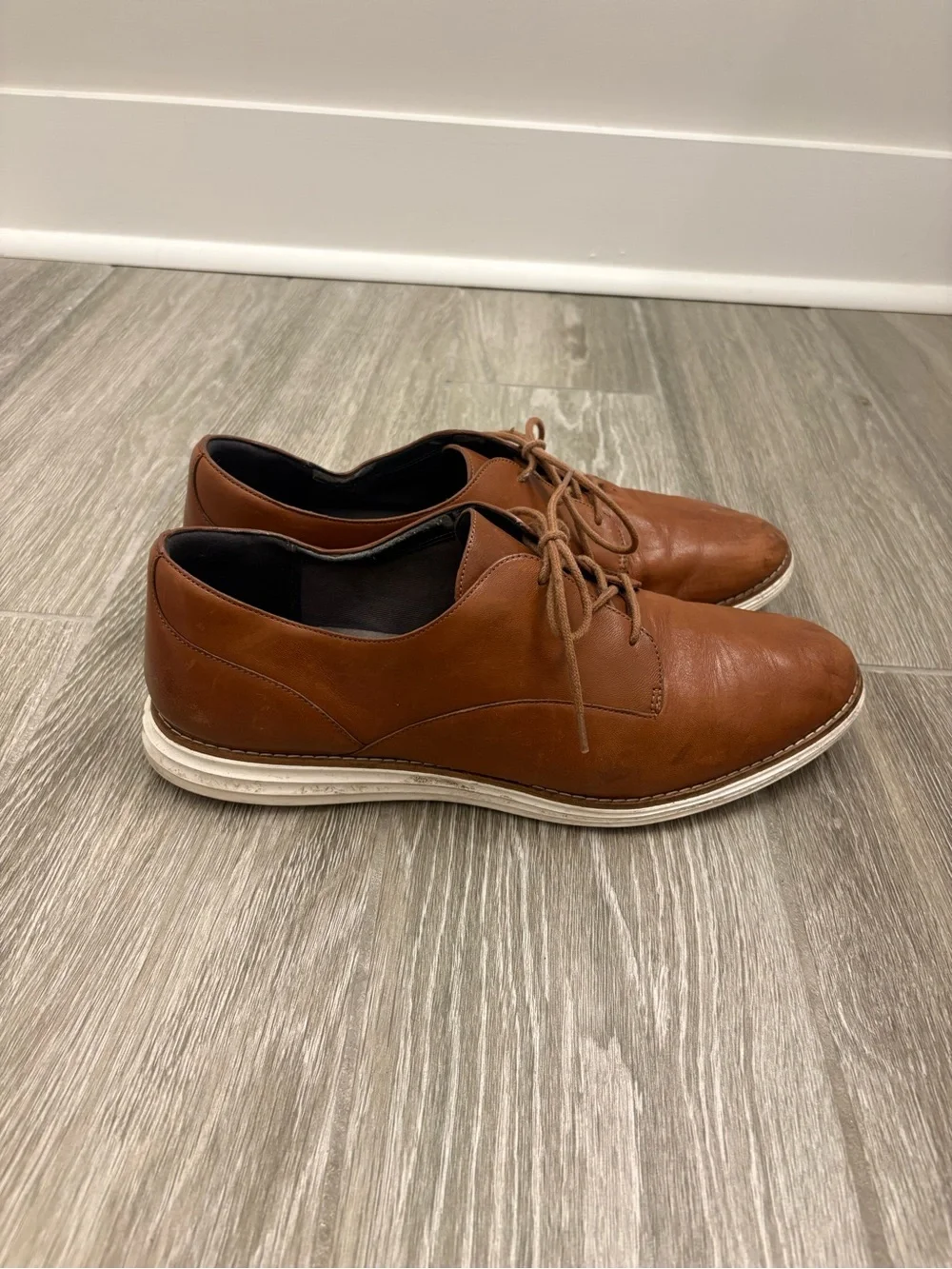 Cole Haan OriginalGrand Brown Leather Dress Shoes